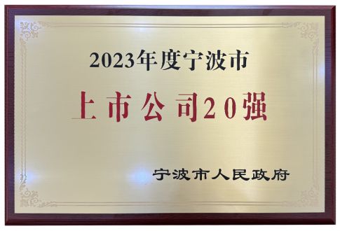  2023年度上市公司20强